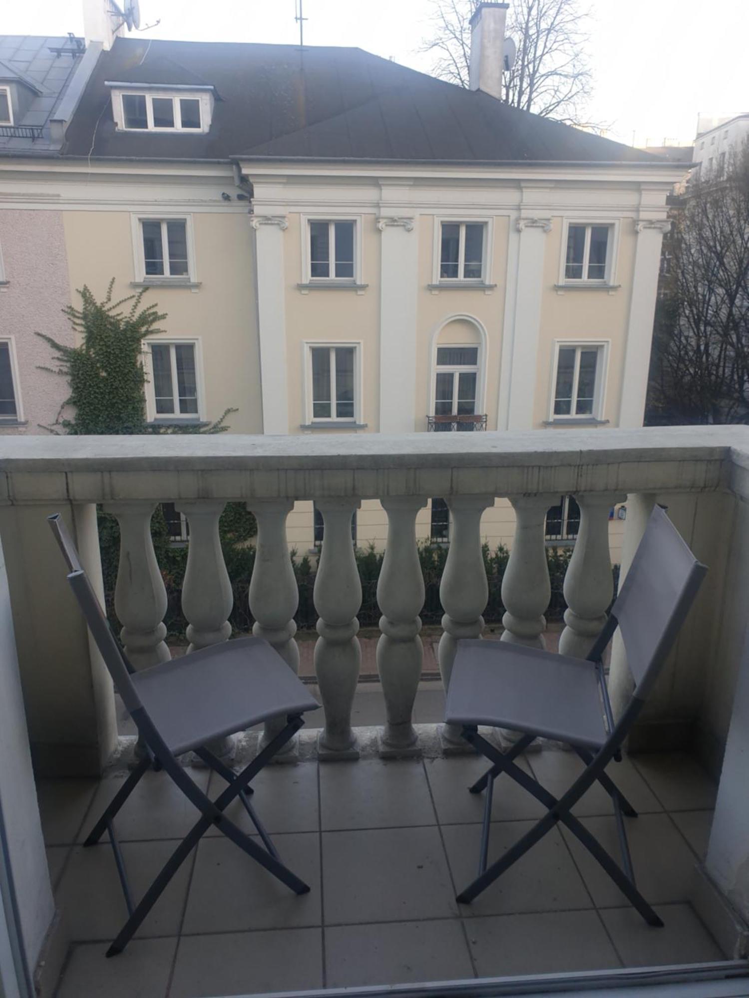 Stylish Bright Apartment Ochota With Balcony Warschau Exterior foto