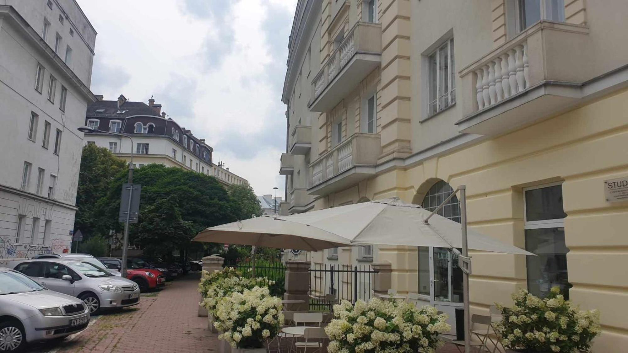 Stylish Bright Apartment Ochota With Balcony Warschau Exterior foto