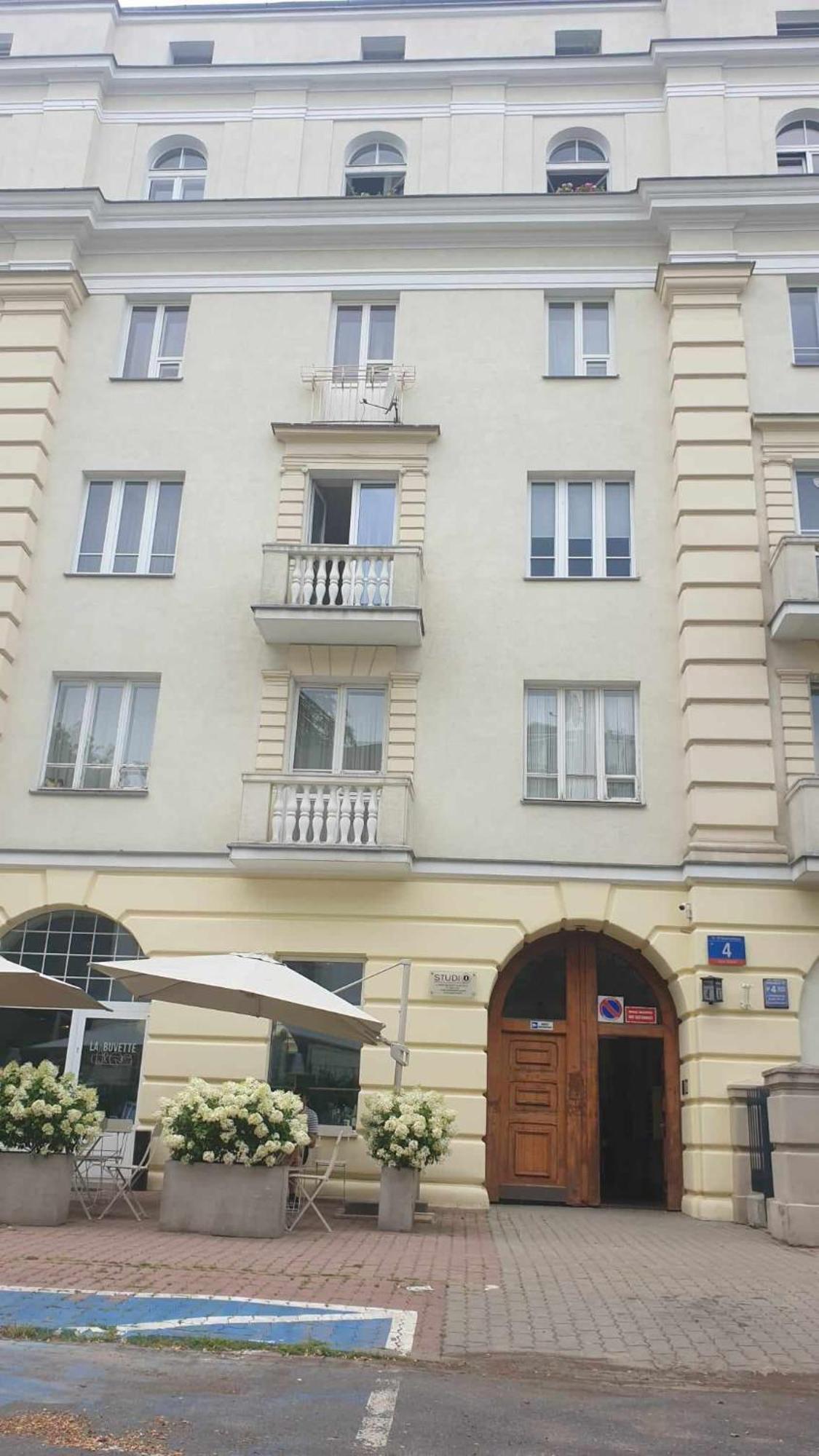 Stylish Bright Apartment Ochota With Balcony Warschau Exterior foto